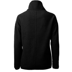 Baltimore Orioles Cutter & Buck Women's Cascade Eco Sherpa Fleece Quarter-Zip Pullover Jacket - Black Jackets