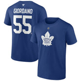 Mark Giordano Toronto Maple Leafs Fanatics Authentic Stack Name & Number T-Shirt - Blue | US 4804025