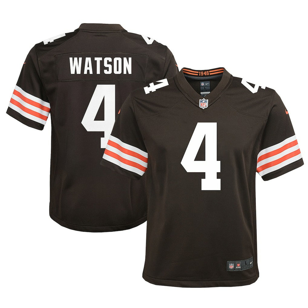 Deshaun Watson Cleveland Browns Youth Game Jersey - Brown Jerseys