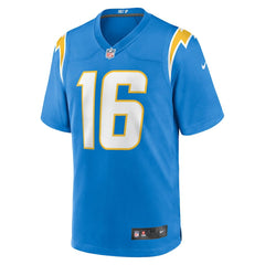 JK Scott Los Angeles Chargers Game Jersey - Powder Blue Jerseys