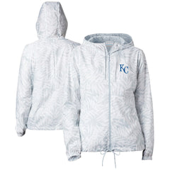 Kansas City Royals Columbia Women's Flash Forward Full-Zip Windbreaker Jacket - White Jackets
