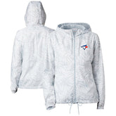 Toronto Blue Jays Columbia Women's Flash Forward Full-Zip Windbreaker Jacket - White Jackets