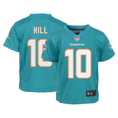 Tyreek Hill Miami Dolphins Preschool Game Jersey - Aqua Jerseys