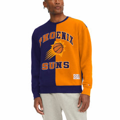 Phoenix Suns Tommy Jeans Keith Split Pullover Sweatshirt Purple/Orange outlet