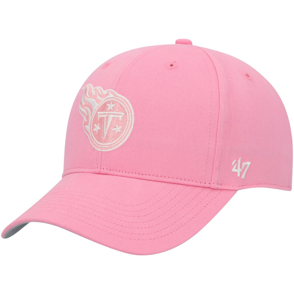 Tennessee Titans '47 Girls Youth Rose MVP Adjustable Hat - Pink Hats