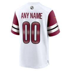 Washington Commanders Game Custom Player Jersey - White Jerseys