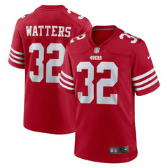 Ricky Watters San Francisco 49ers Retired Player Game Jersey - Scarlet Jerseys