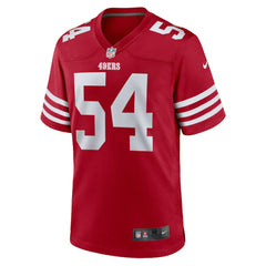 Fred Warner San Francisco 49ers Player Game Jersey - Scarlet Jerseys