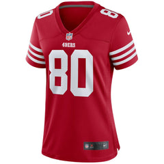 Jerry Rice San Francisco 49ers Women's Retired Player Game Jersey - Scarlet Jerseys