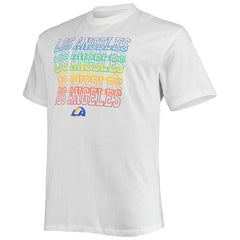 Los Angeles Rams Big & Tall City Pride T-Shirt - White T-shirts