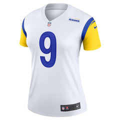 Matthew Stafford Los Angeles Rams Women's Alternate Legend Player Performance Top - White Tops