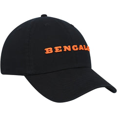 Cincinnati Bengals '47 Clean Up Script Adjustable Hat - Black Hats