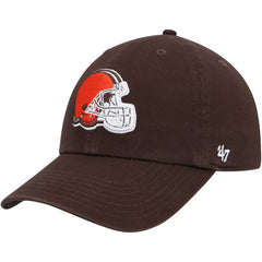Cleveland Browns '47 Youth Team Logo Clean Up Adjustable Hat - Brown Hats