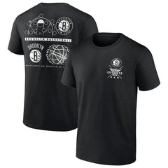 Brooklyn Nets Court Street Collective T-Shirt Black - Fanatics
