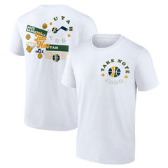 Utah Jazz Street Collective T-Shirt White - Fanatics