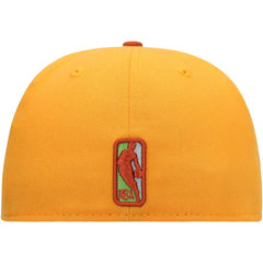 Philadelphia 76ers 59FIFTY Fitted Hat Gold/Rust - New Era