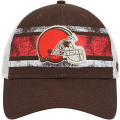 Cleveland Browns '47 Interlude MVP Trucker Snapback Hat - Brown/White Hats