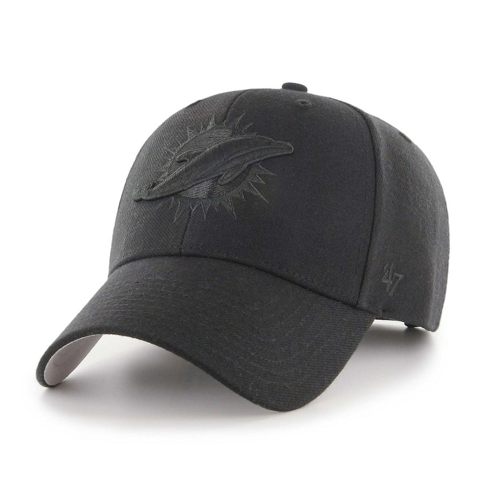 Miami Dolphins '47 Tonal MVP Adjustable Hat - Black Hats