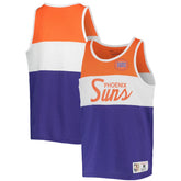 Phoenix Suns Youth Hardwood Classics Special Script Tank Top Purple/Orange - Mitchell & Ness