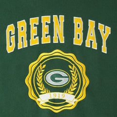 Green Bay Packers Tommy Hilfiger Women's Becca Drop Shoulder Pullover Hoodie - Green Hoodies