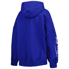 Los Angeles Rams Tommy Hilfiger Women's Becca Drop Shoulder Pullover Hoodie - Royal Hoodies