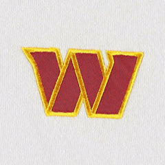 Washington Commanders DKNY Sport Women's Bobbi Color Blocked Pullover Hoodie - White/Burgundy Hoodies