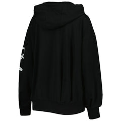 Pittsburgh Steelers MSX by Michael Strahan Women's Emerson Lightweight Full-Zip Hoodie - Black Hoodies