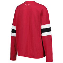 Arizona Cardinals Tommy Hilfiger Women's Justine Long Sleeve Tunic T-Shirt - Cardinal T-shirts