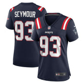 Richard Seymour New England Patriots Women's Retired Player Game Jersey - Navy Jerseys