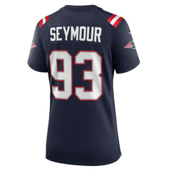 Richard Seymour New England Patriots Women's Retired Player Game Jersey - Navy Jerseys