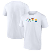 San Antonio Spurs Pride T-Shirt White