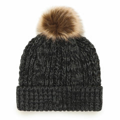 Miami Heat '47 Women's Meeko Cuffed Knit Hat with Pom Black - 47 brand