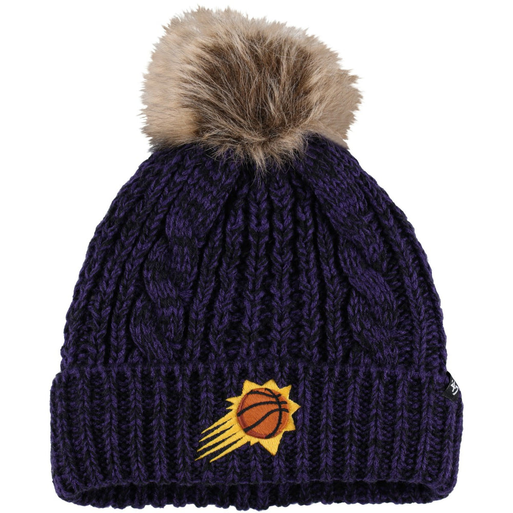 Phoenix Suns '47 Women's Meeko Cuffed Knit Hat with Pom Purple - 47 brand outlet