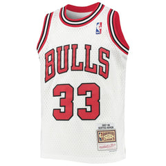 Scottie Pippen Chicago Bulls Youth 1997/98 Hardwood Classics Swingman Jersey White - Mitchell & Ness outlet