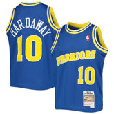Tim Hardaway Golden State Warriors Youth 1990/91 Hardwood Classics Swingman Jersey Royal - Mitchell & Ness