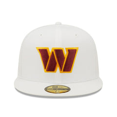 Washington Commanders New Era Omaha 59FIFTY Fitted Hat - White Hats
