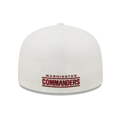 Washington Commanders New Era Omaha 59FIFTY Fitted Hat - White Hats