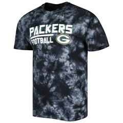 Green Bay Packers MSX by Michael Strahan Recovery Tie-Dye T-Shirt - Black T-shirts