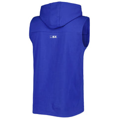 Buffalo Bills MSX by Michael Strahan Relay Sleeveless Pullover Hoodie - Royal Hoodies