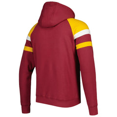 Washington Commanders Starter Draft Fleece Raglan Pullover Hoodie - Burgundy Hoodies
