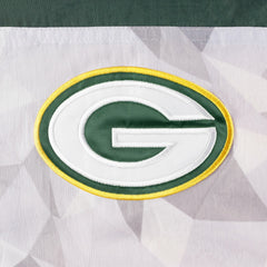 Green Bay Packers Starter Thursday Night Gridiron Raglan Half-Zip Hooded Jacket - White/Green Jackets