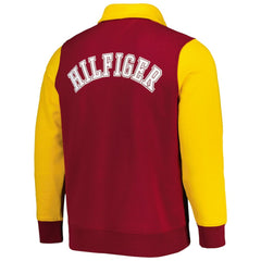 Washington Commanders Tommy Hilfiger Aiden Quarter-Zip Sweatshirt - Burgundy/Gold Sweatshirts