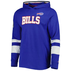 Buffalo Bills Tommy Hilfiger Alex Long Sleeve Hoodie T-Shirt - Royal/White Hoodies