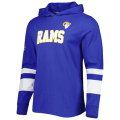 Los Angeles Rams Tommy Hilfiger Alex Long Sleeve Hoodie T-Shirt - Royal/White Hoodies