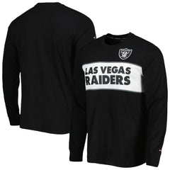 Las Vegas Raiders Tommy Hilfiger Peter Team Long Sleeve T-Shirt - Black T-shirts