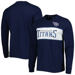 Tennessee Titans Tommy Hilfiger Peter Team Long Sleeve T-Shirt - Navy T-shirts