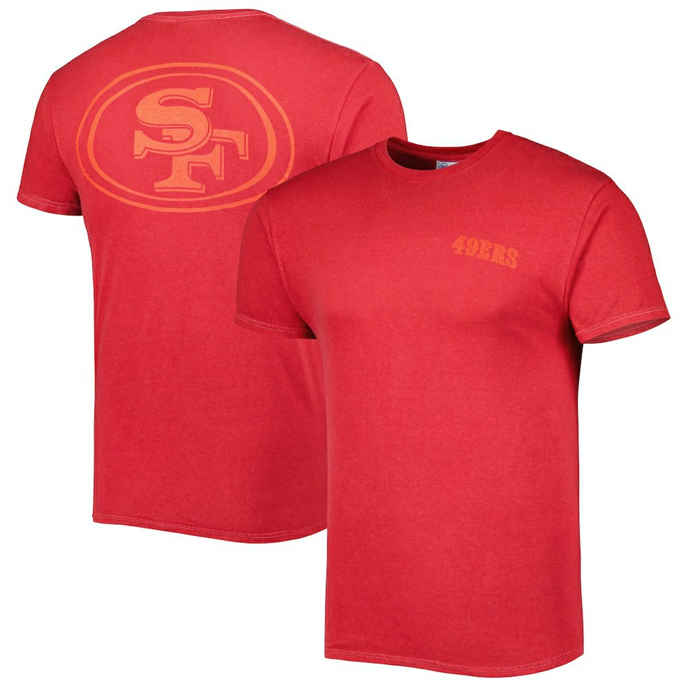 San Francisco 49ers '47 Fast Track Tonal Highlight T-Shirt - Scarlet T-shirts