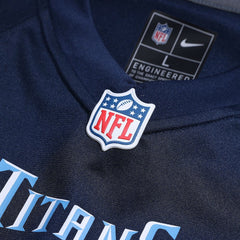 Treylon Burks Tennessee Titans Player Game Jersey - Navy Jerseys
