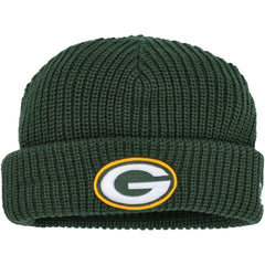 Green Bay Packers New Era Fisherman Skully Cuffed Knit Hat - Green Hats