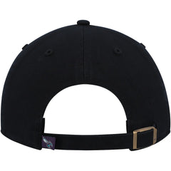 Charlotte Hornets '47 Core Logo Clean Up Adjustable Hat Black - 47 brand outlet